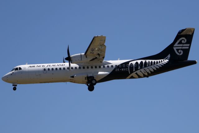 Aerospatiale ATR-72-600 (ZK-MVC) - on  28 December 2019