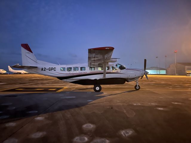 Cessna Caravan (A2-GPC) - Ferry flight Botswana to Indonesia. 31-MAY-2022.