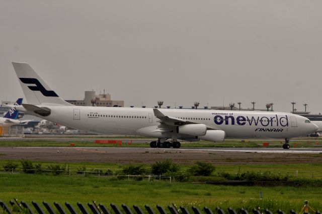 Airbus A340-300 (OH-LQE) - August 2, 2011