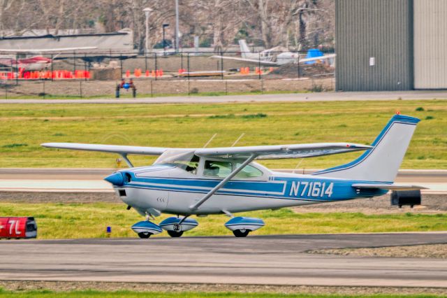 Cessna Skylane (N71614) - Cessna 182M at Livermore Municipal Airport, February 2022,
