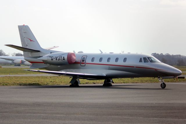 Cessna Citation Excel/XLS (G-VJTA) - Seen here on 21-Mar-25.
