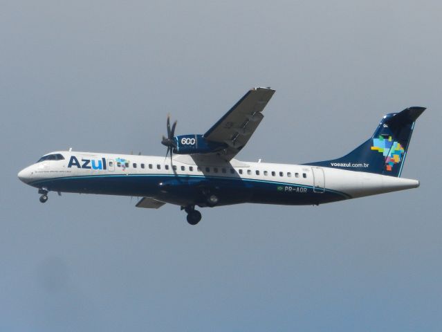 Aerospatiale ATR-72-600 (PR-AQR) - PR-AQR go to landing at SBAR