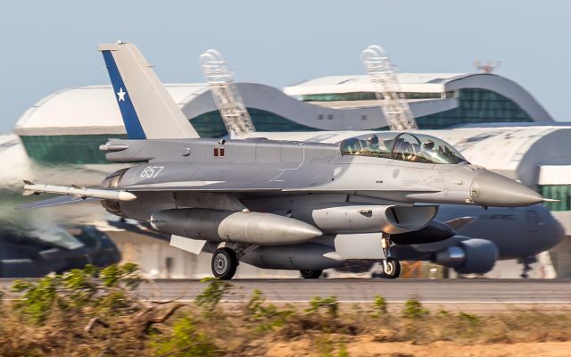 N857 — - Lockheed Martin F-16D Fighting Falcon Chile - Air Force