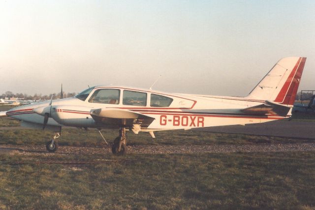 Grumman GA-7 Cougar (G-BOXR) - Seen here in Nov-89.br /br /Registration cancelled 3-Dec-19 as permanently withdrawn from use.