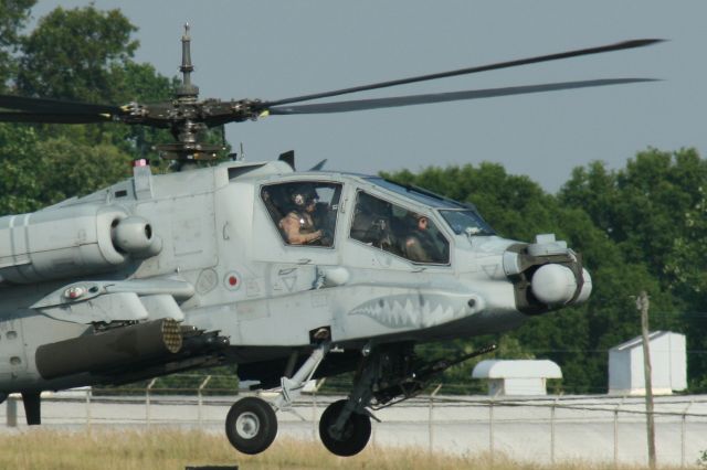 — — - AH-64 Apache at the Hickory Airport NC on June 7, 2007 at 18:00