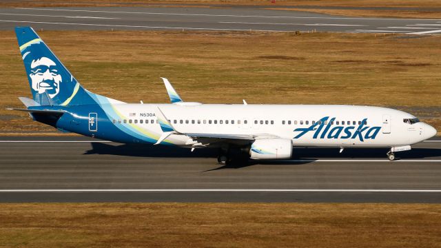 Boeing 737-800 (N530AS) - ASA/AS88 (codeshare HA6112) to Anchorage PANC/ANCbr /Reg: N530ASbr /MSN: 36578br /Type: Boeing 737-890--B738--73Hbr /Codeshare: HA6112br /Photo date: 10/16/24br /Upload date: 11/1/24