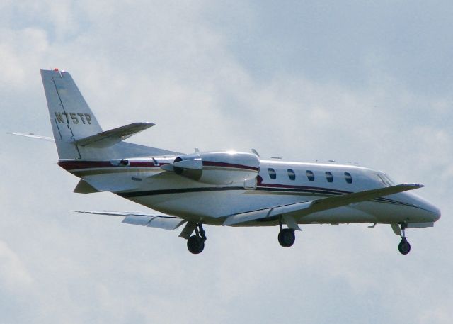 Cessna Citation Excel/XLS (N75TP) - At Shreveport Regional.
