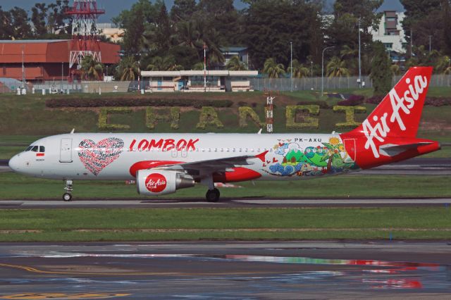 PK-AXU — - "Lombok Island" livery