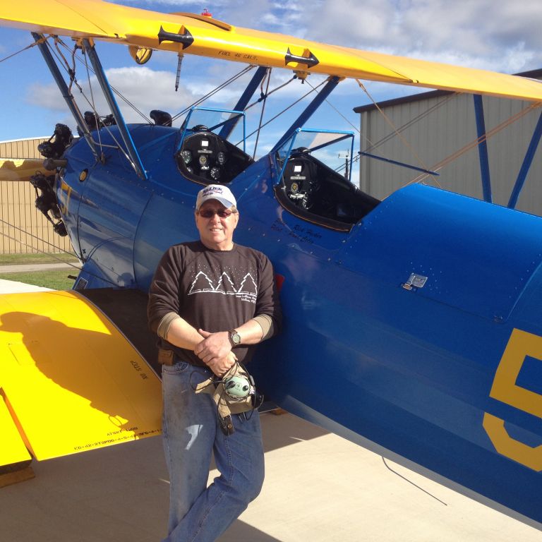 N422DE — - Doc Hecker preparing for post-maintenance flight after annual inspection Jan 2015