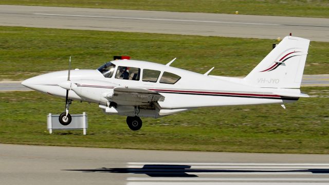 Piper Aztec (VH-JYO) - Piper PA-23-250 cn 27-7854062. VH-JYO YPJT 24th July 2020.