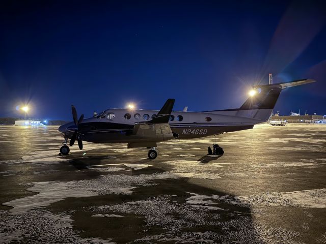 Beechcraft Super King Air 300 (N246SD) - On a ferry flight USA to Zimbabwe. 18-FEB-2024.