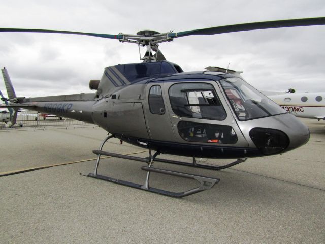 Eurocopter AS-350 AStar (N909KP) - Parked at Fullerton