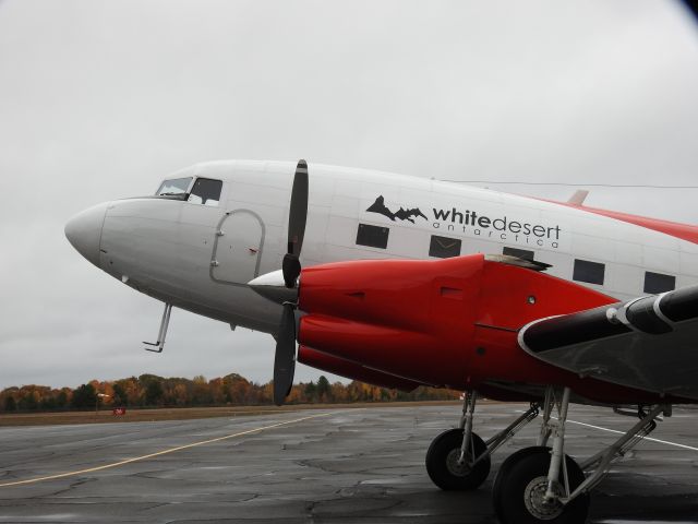— — - DC-3 Flight Training prior to run to Antartica. At CYQA