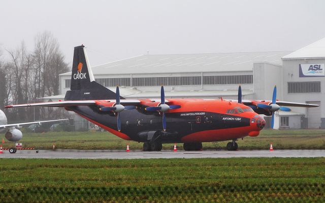 Antonov An-12 (UR-CKL) - cavok air an-12bk ur-ckl at shannon 29/12/18.