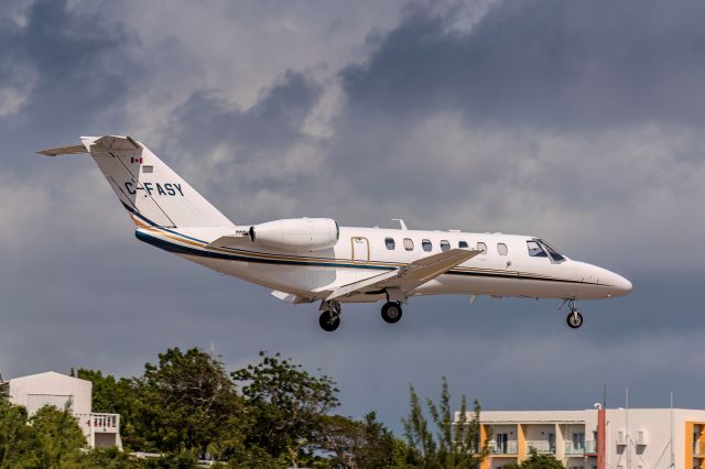 Cessna Citation CJ3 (C-FASY) - A little high