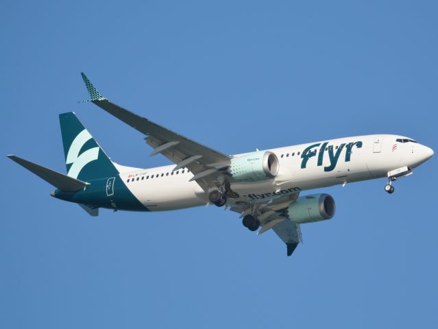 Boeing 737 MAX 8 (LN-FGF) - Photo from Kongelundsfortet