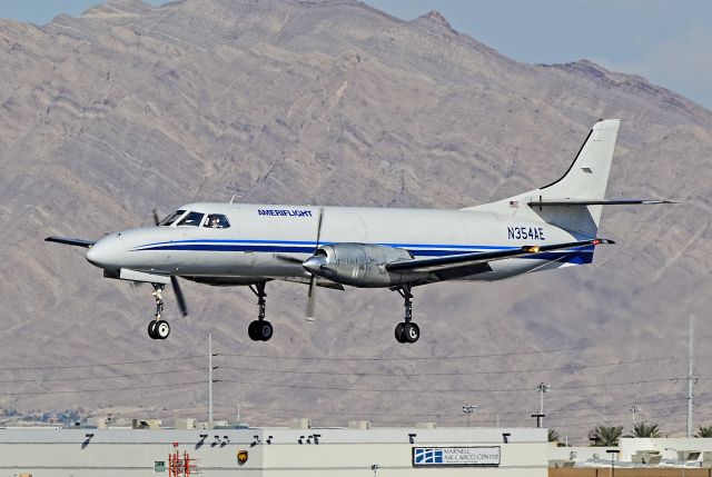 Fairchild Dornier SA-227DC Metro (N354AE) - N354AE Ameriflight  1985 Fairchild Swearingen SA227-AC Metro lllbr / C/N AC-633 - Las Vegas - McCarran International (LAS / KLAS)<br>USA - Nevada, October 24, 2013<br>Photo: Tomás Del Coro