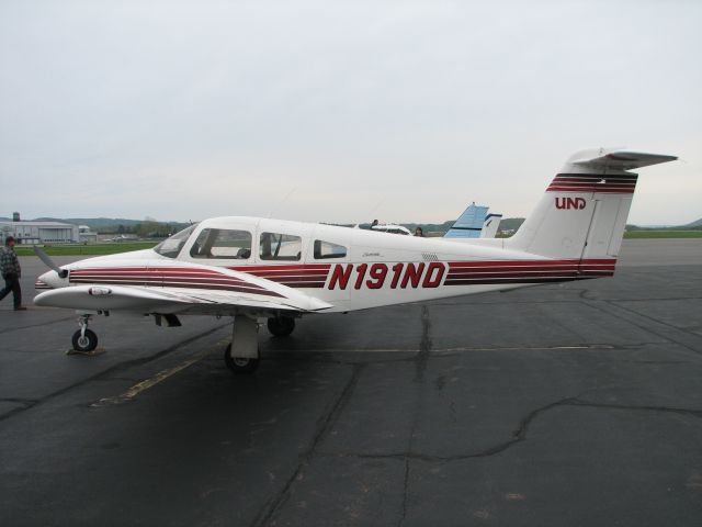 Piper PA-44 Seminole (N191ND) - You never what youll see on the GA ramp.