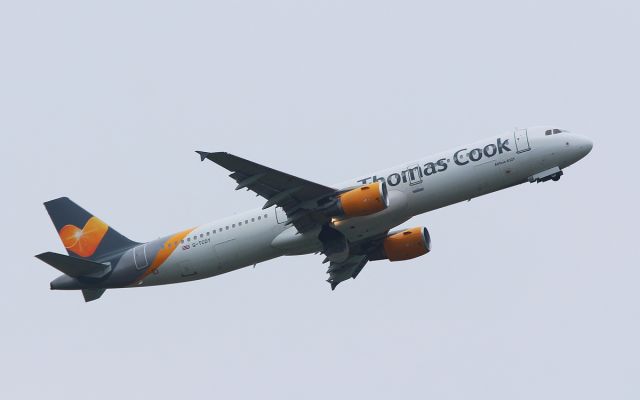 Airbus A321 (G-TCDY) - thomas cook a321-211 g-tcdy training at shannon 10/2/17.