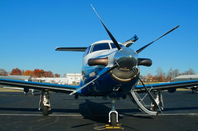 Pilatus PC-12 (N794AF) - This was on the apron at KGAI.  My friend and I were plane spotting when the pilots walked up to us and asked if we wanted to see the plane.  The rest is history.