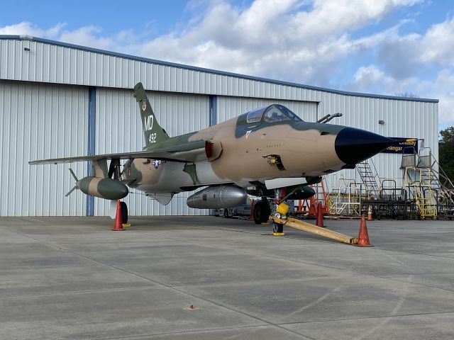 — — - F-105 on display at Valiant Air Command (VAC) warbird museum in Titusville, FL, 18-21 December 2020, including car show on 19 December 2020. 