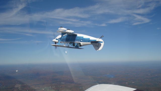 AVIAT Eagle (N23TS) - Aarons first inverted flight in the Eagle