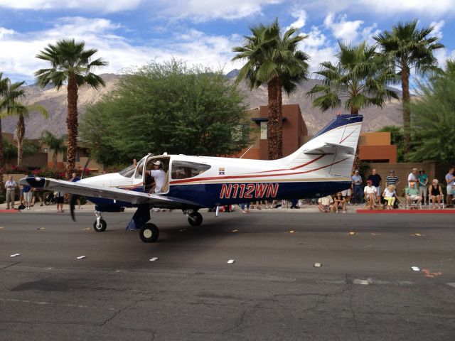 North American Rockwell Turbo Commander (680) (N112WN) - AOPA Parade of Planes - Palm Springs