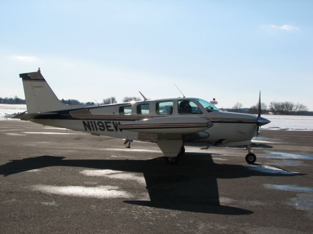 Beechcraft Bonanza (36) (N119EW) - at Queen City