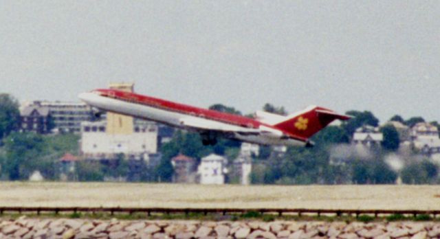 BOEING 727-200 (N12305) - Prestige takes off in the early 1990s