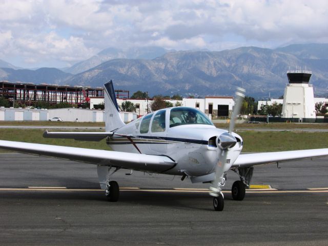 Beechcraft 35 Bonanza (N601V) - Part of Classic Aircraft Display at Brackett Field.