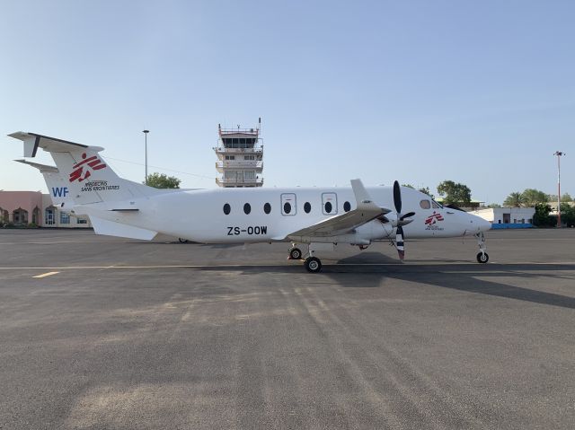 Beechcraft 1900 (ZS-OOW) - At Djibouti. 4 JUN 2019.