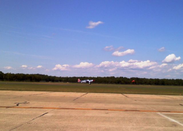 North American P-51 Mustang — - Not a great picture.