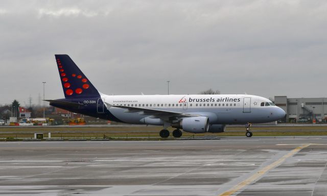Airbus A319 (OO-SSN) - Brussels Airlines Airbus A319-112 OO-SSN in Brussels 