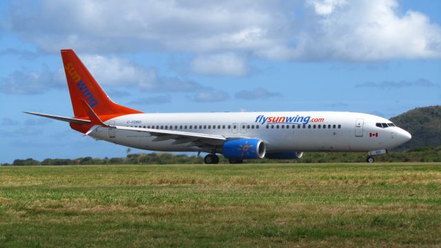 Boeing 737-800 (C-FDBD)