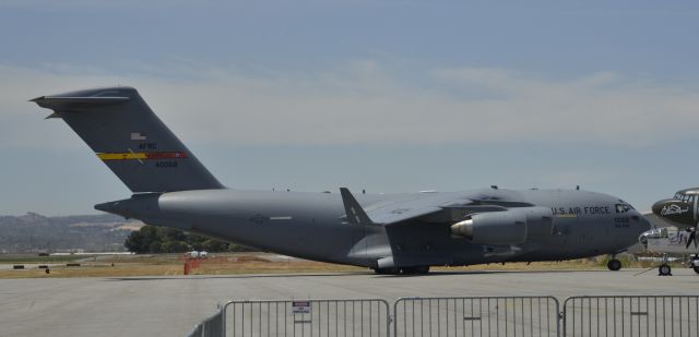 Boeing Globemaster III (94-0068) - On display at the Planes of Fame Airshow Chino CA