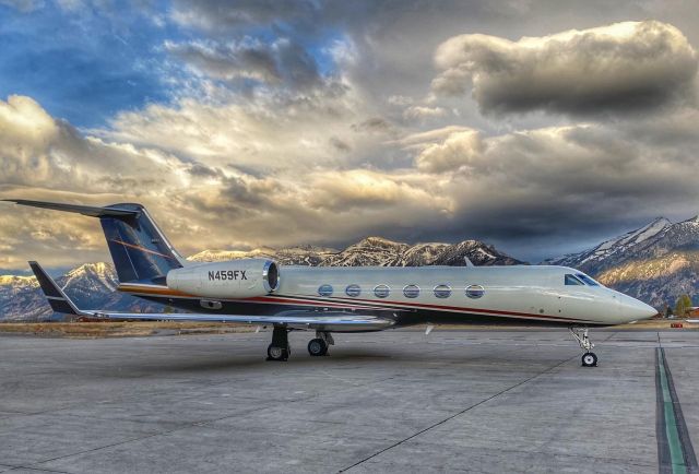 Gulfstream Aerospace Gulfstream IV (N459FX) - View from KJAC Ramp!