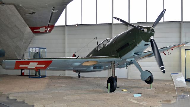 MESSERSCHMITT Bf-109 (J355) - Messerschmitt Bf109E-3 "Emil", J-355, Swiss Air Force, Flieger Flab Museum (Swiss Air Force Museum) Dübendorf, Dec 2, 2023