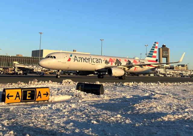 Airbus A321 (N162AA) - Stand Up to Cancer 02/28/22