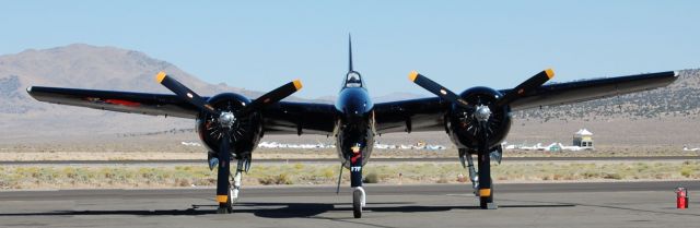 N80503 — - F7F-3N "Big Bossman" (now known as "La Patrona") on the flightline at Reno/Stead Airport during the 2007 Reno Air Races.