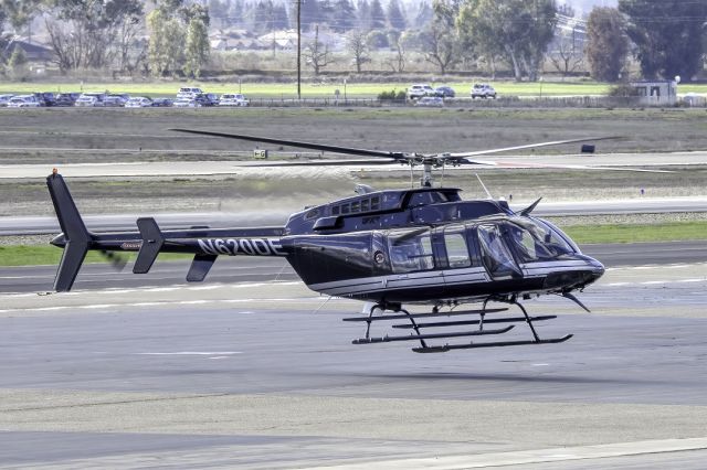 Bell 407 (N620DE) - Bell 407 at Livermore Municipal Airport (CA). February 2021