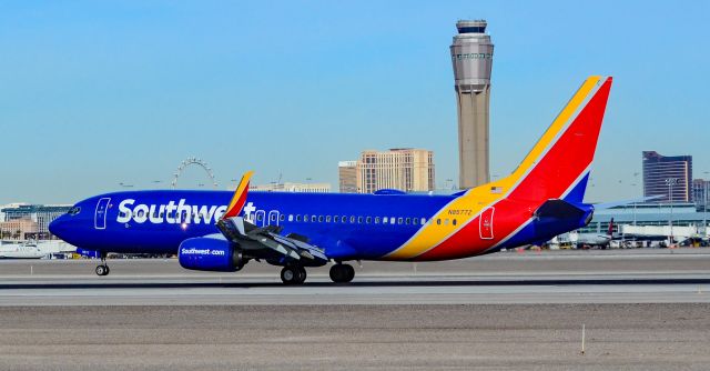 Boeing 737-800 (N8577Z) - N8577Z Southwest Airlines Boeing 737-8H4 s/n 64350 - Las Vegas - McCarran International (LAS / KLAS)br /USA - Nevada,  January 10, 2019br /Photo: TDelCoro