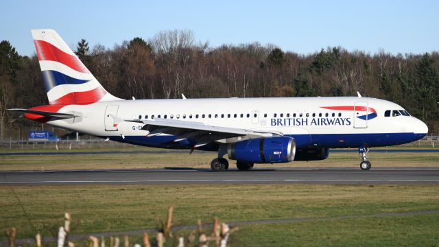 Airbus A319 (G-EUPK)
