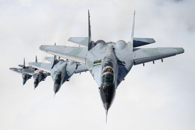 MIKOYAN MiG-33 — - 2015 - Joint exercise with Polish Air Force