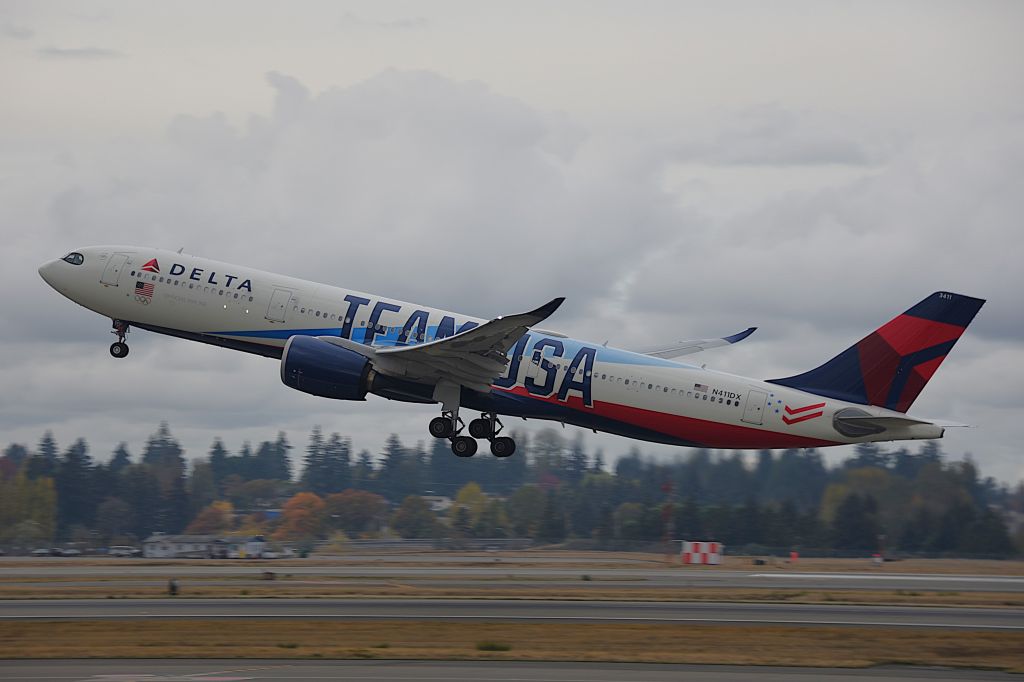 Airbus A330-900 (N411DX) - 11/02/22