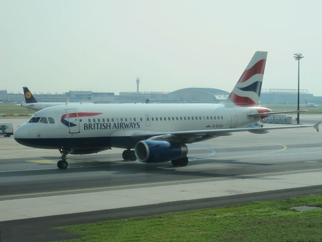 Airbus A319 (G-EUOA) - Frankfurt, Germany.