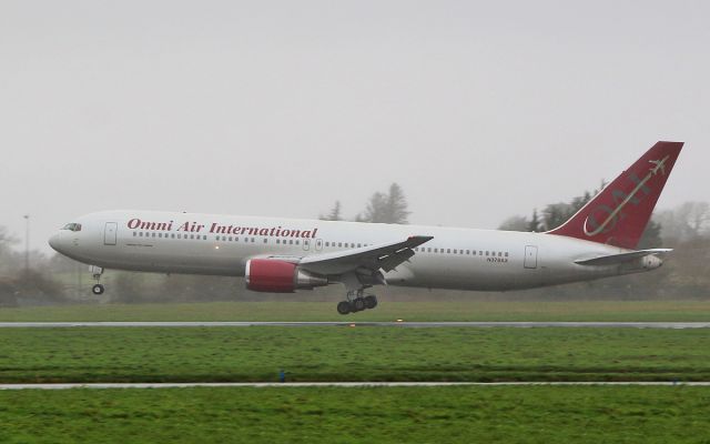 BOEING 767-300 (N378AX) - omni b767-3 n378ax about to land at shannon 18/3/17.