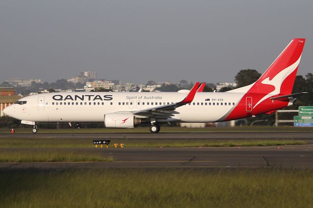 Boeing 737-800 (VH-VZA) - on 31 October 2018