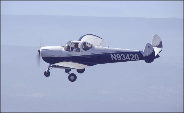 N93420 — - First Air to Air of the Lil Sweetie after restoration