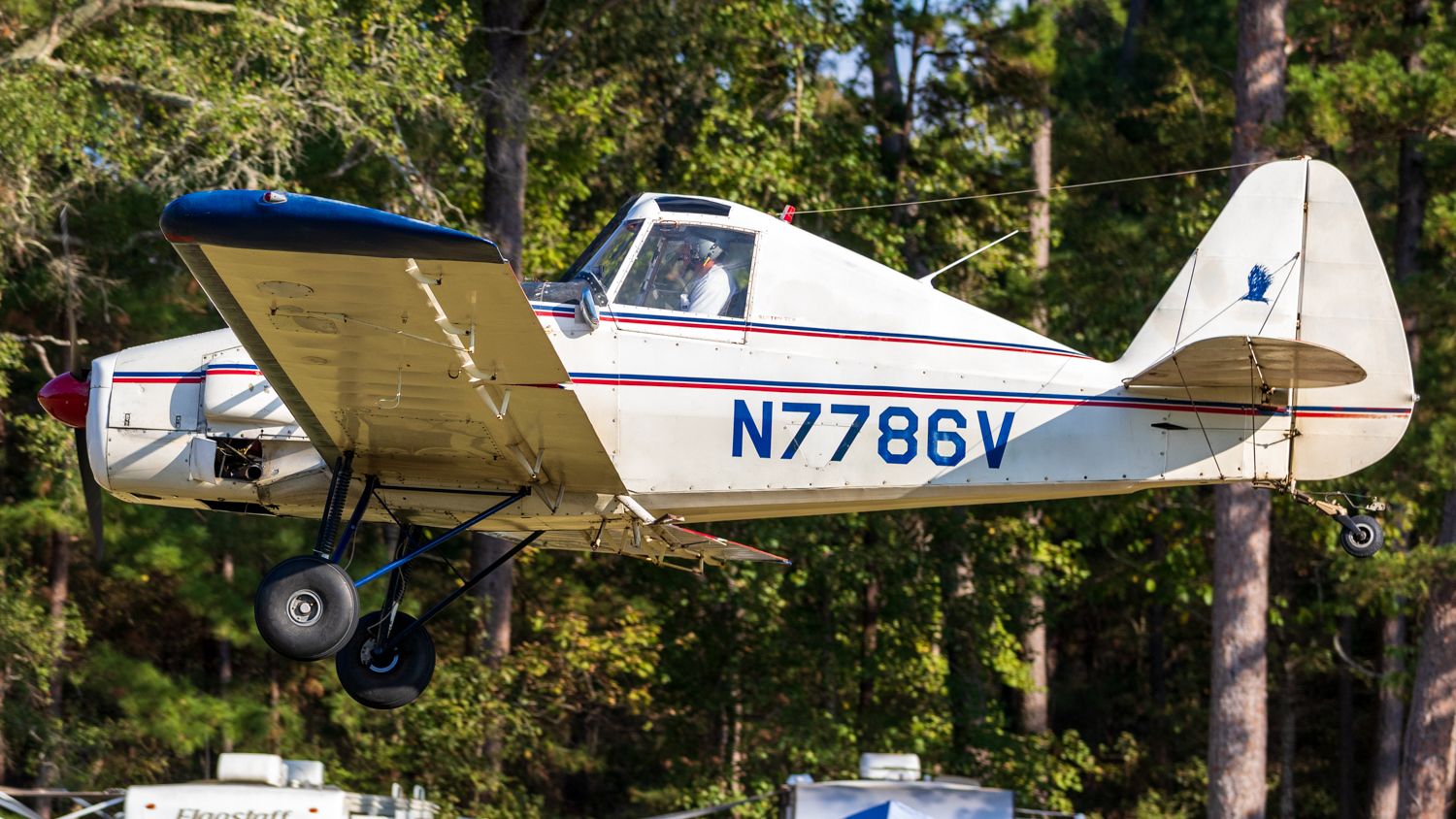 N7786V — - Shot at the 36th annual Flying M Ranch fly-in and campout in Reklaw, Texas.