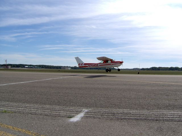 Cessna Commuter (N704DZ) - Oops Too Long...    West Michigan Flying Clubs annual spot landing/ bomb drop. Who says you cant talk about dropping bombs on airports anymore...  http://www.wmflyingclub.org